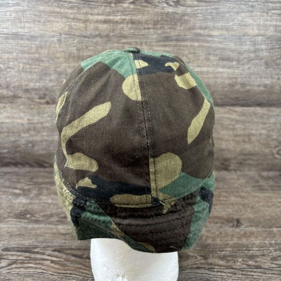VINTAGE Columbia Hat Bucket Fitted Mens Medium Camo GORE-TEX Thinsulate 80s - Picture 3 of 10
